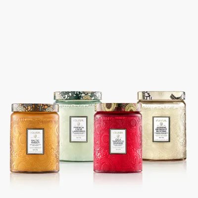 18oz Large Glass Jar Candle