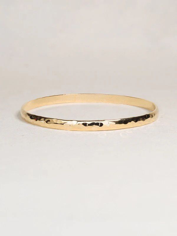 Everyday Bangle Shiny Gold
