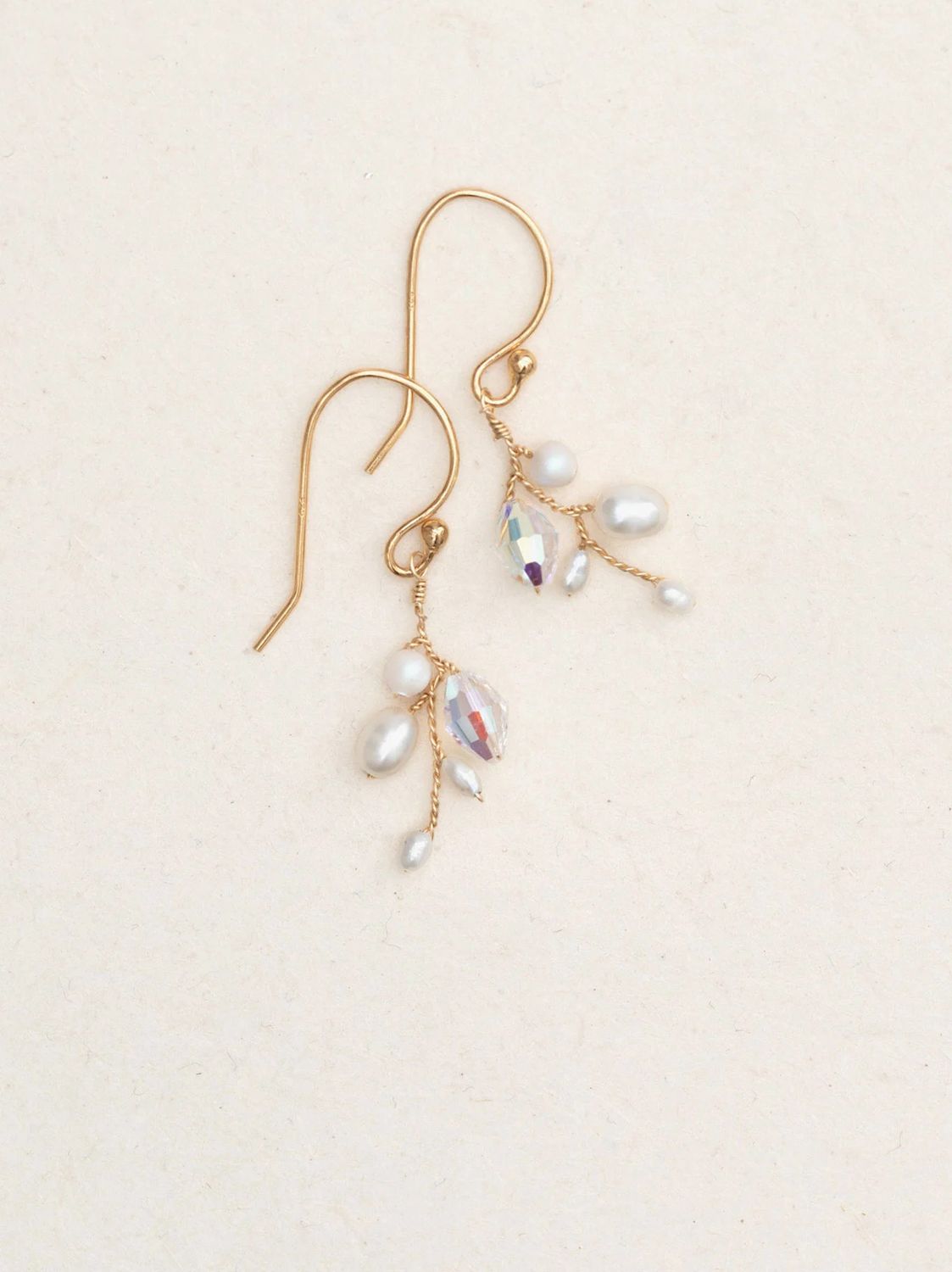 Florentina Earrings White