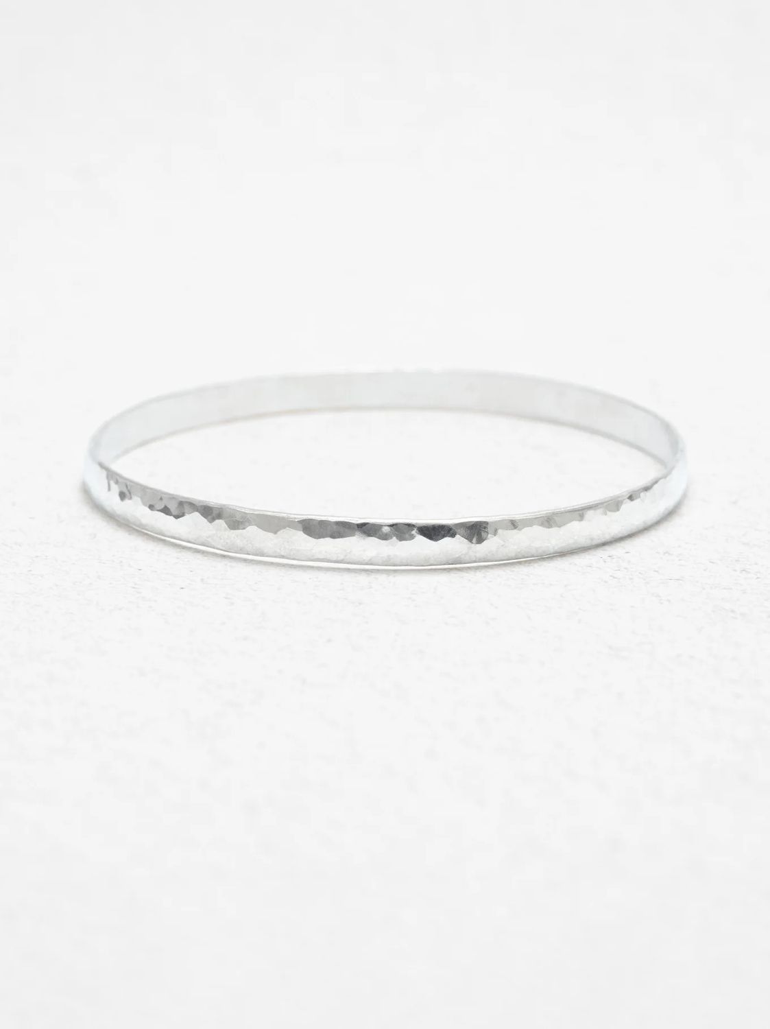 Everyday Bangle Shiny Silver