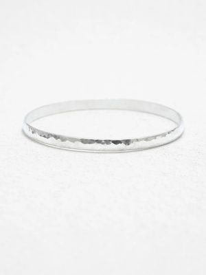 Everyday Bangle Shiny Silver