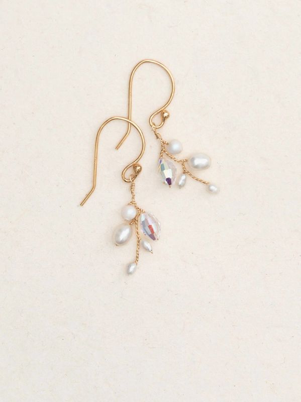 Florentina Earrings White