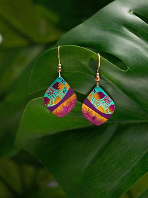 Lani Earrings Amber Wave