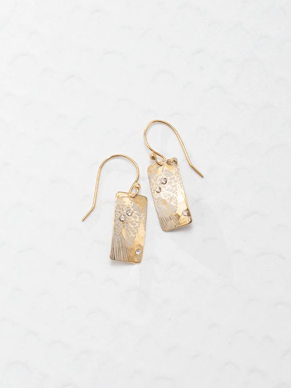 Radiant Petra Earrings Gold