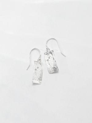 Radiant Petra Earrings Silver