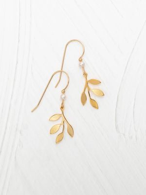 HY Signature Earrings Gold
