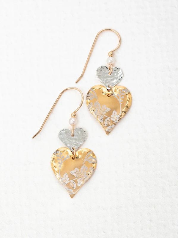 Mia Earrings Gold/Silver