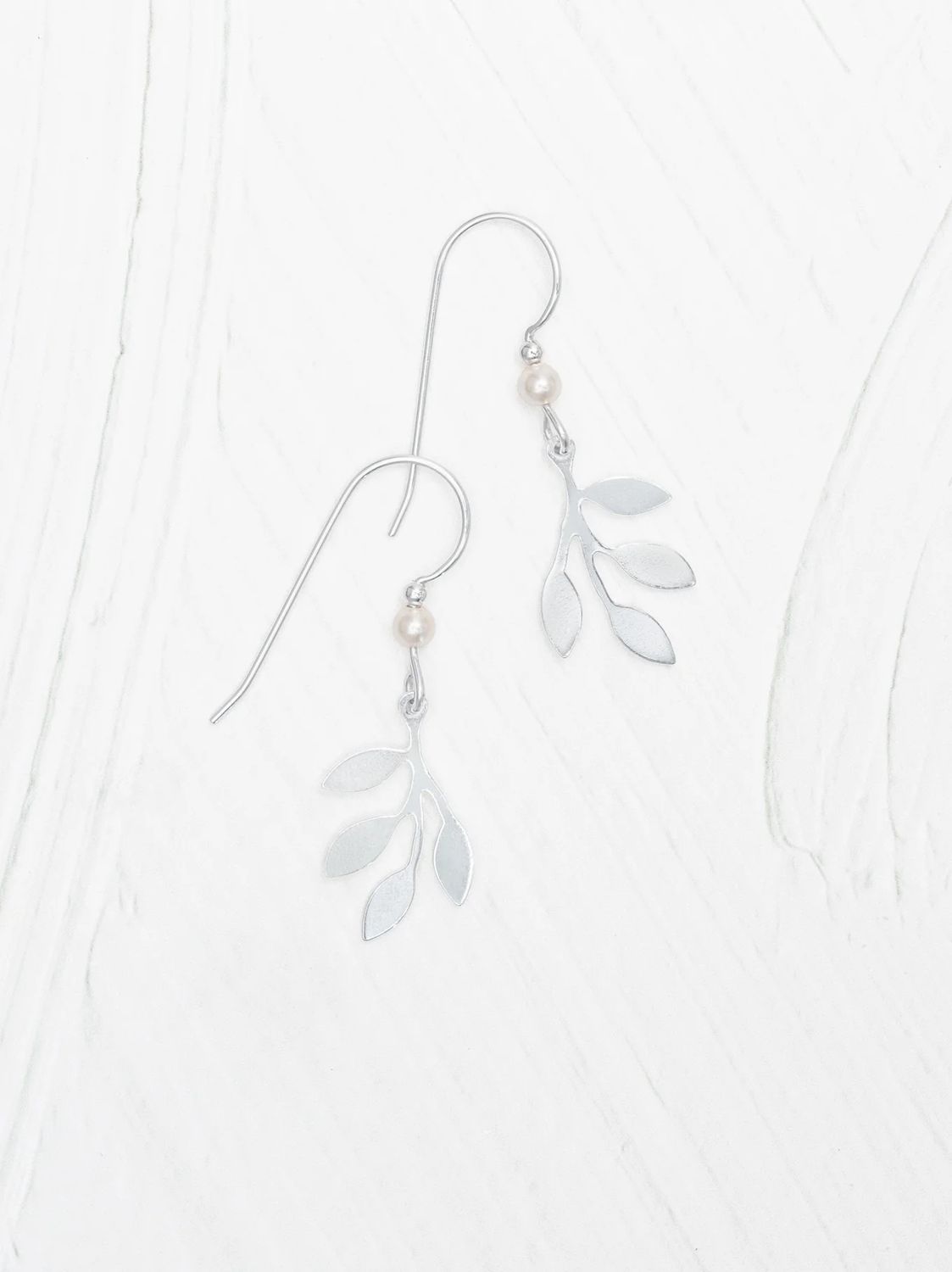 HY Signature Earrings Silver