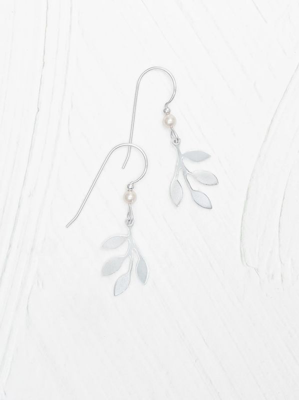HY Signature Earrings Silver