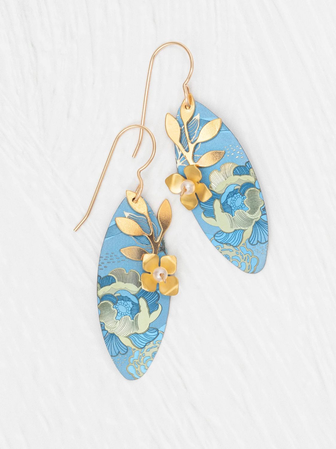 Alyssa Earrings Sky Blue