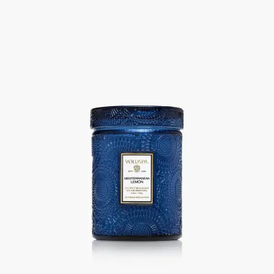 5.5oz Small Glass Jar Mediterranean Lemon