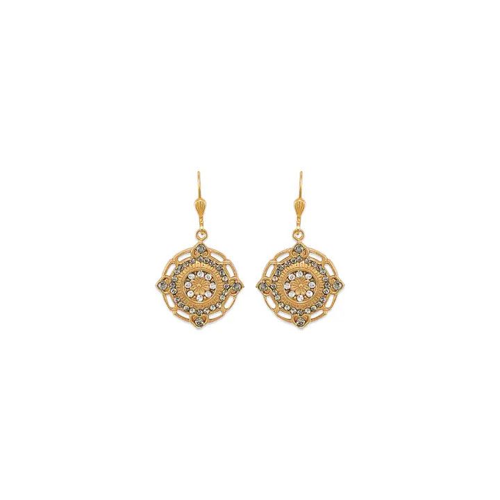 Bertie Black Diamond Earrings