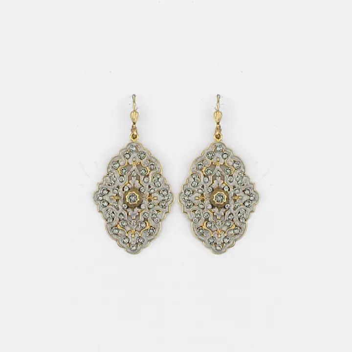Baroque Tapestry Earrings