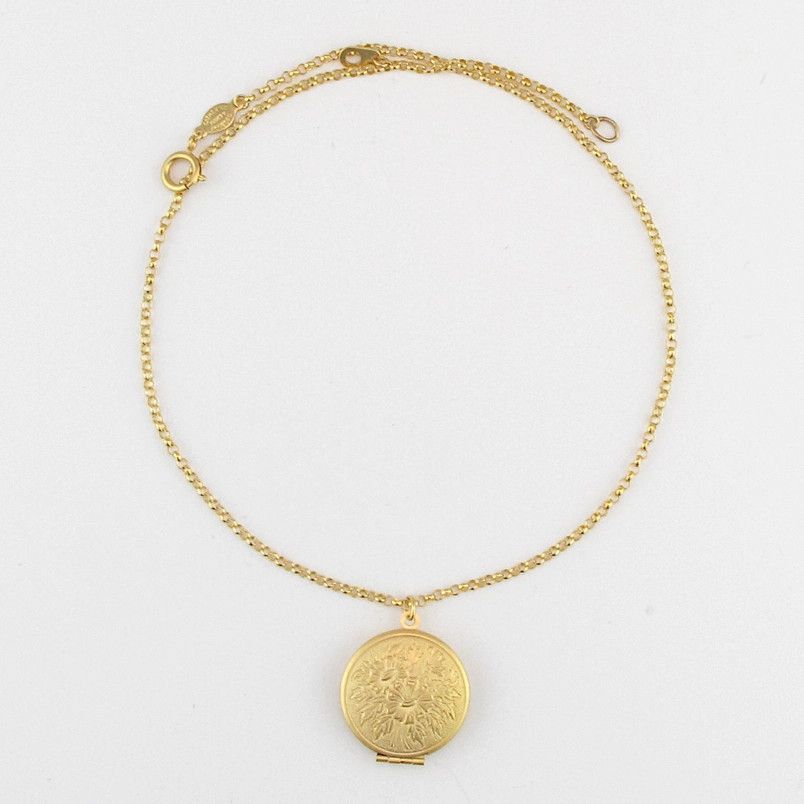 Buttercup Locket Necklace