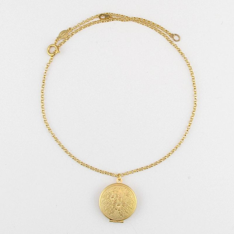 Buttercup Locket Necklace