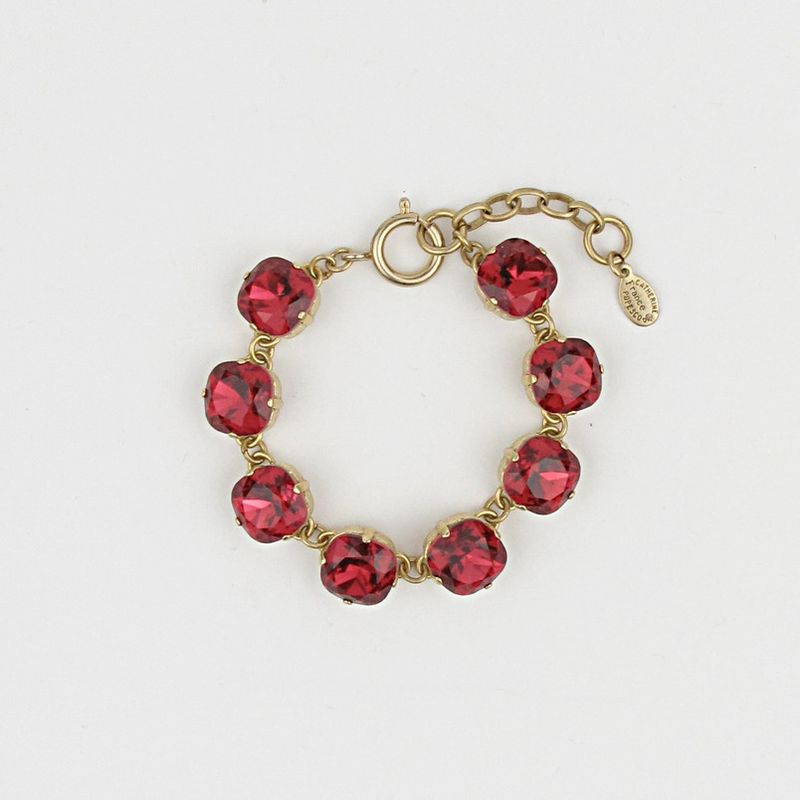 Classic Crystal Gold Bracelet Scarlet