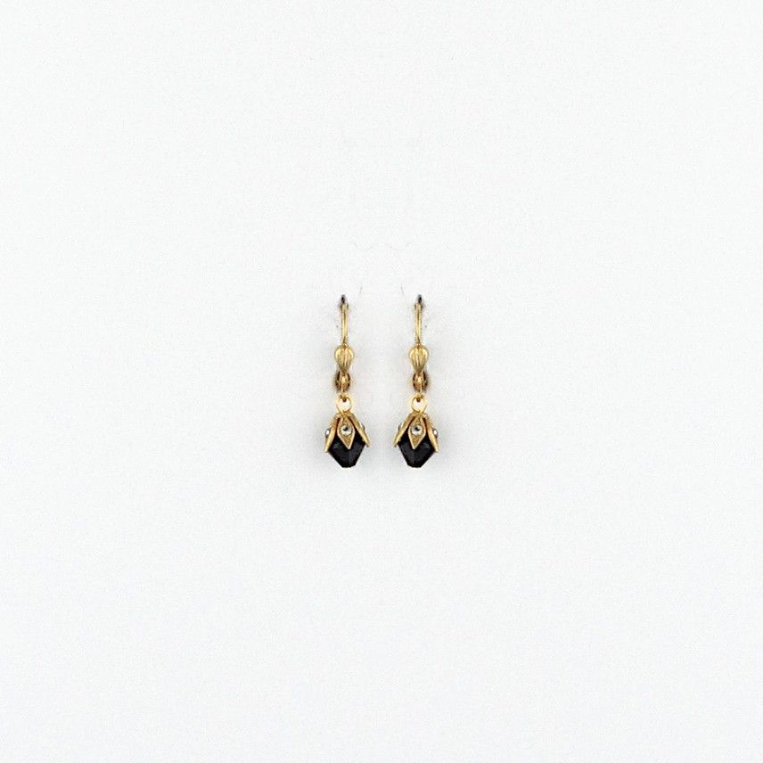 Princess Tears Earring Jet