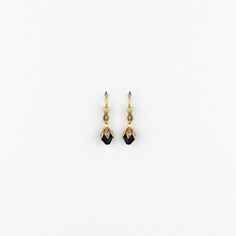 Princess Tears Earring Jet