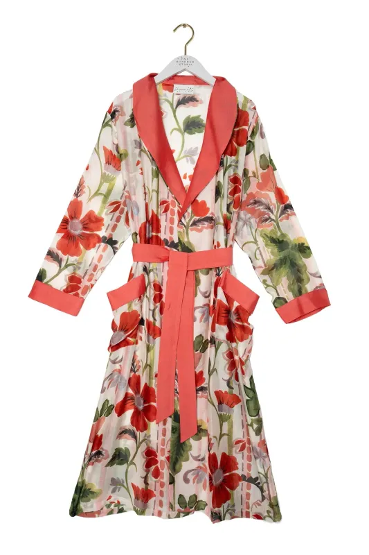 One Hundred Stars Robe Gown Poppy Red