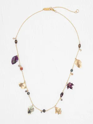 Holly Yashi Charming Leaf Necklace Autumn Harvest