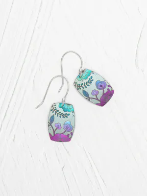 Holly Yashi Forever Fleur Earrings Blue Mist