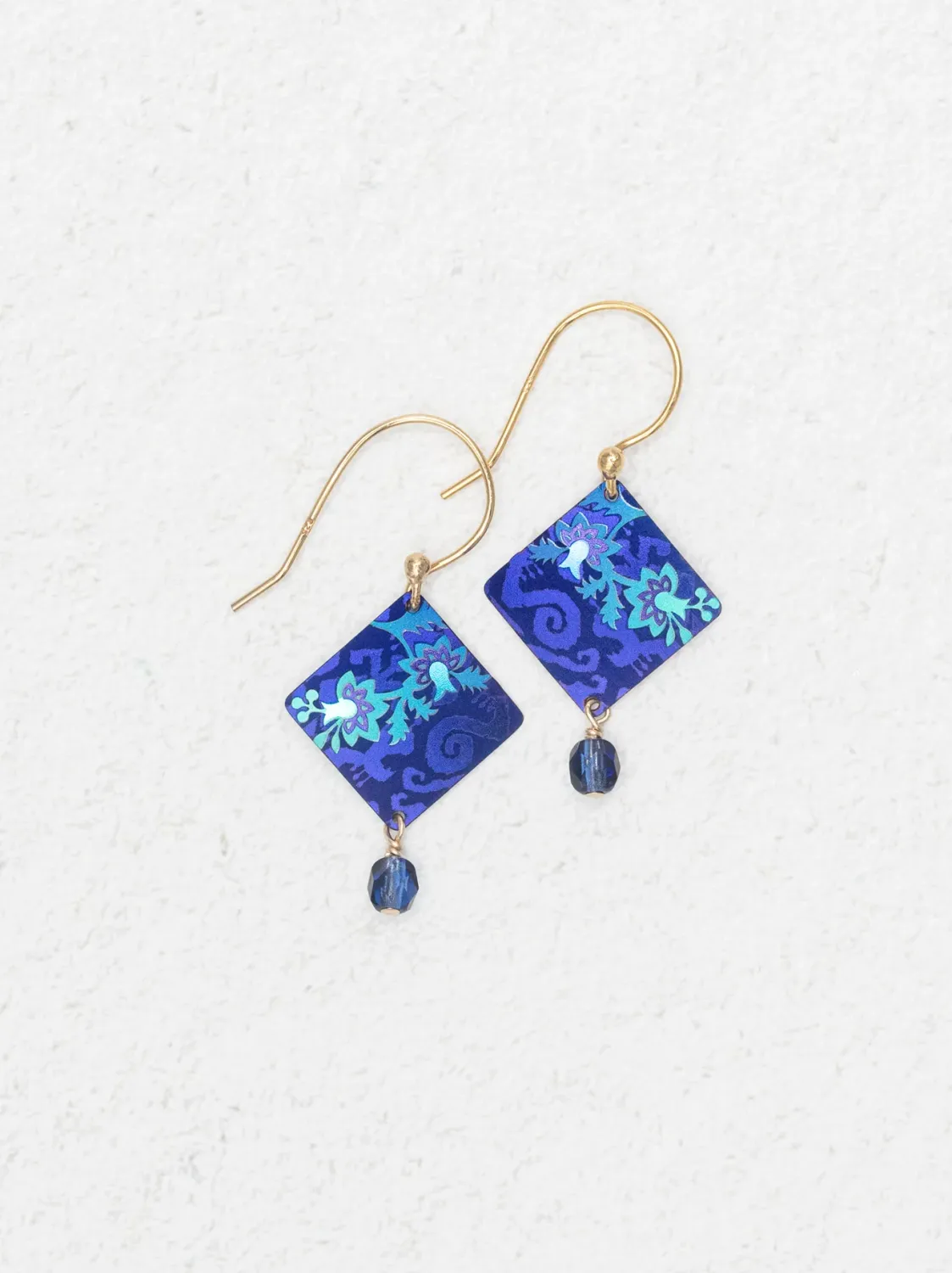 Holly Yashi Garden Soiree Earring  Sapphire Blue