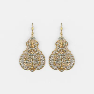 History Lesson Black Diamond Earring