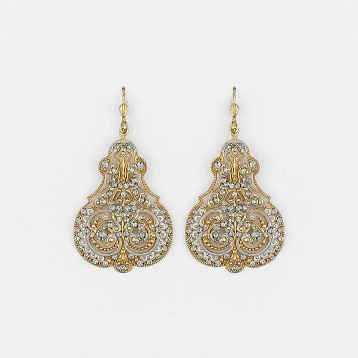 History Lesson Black Diamond Earring