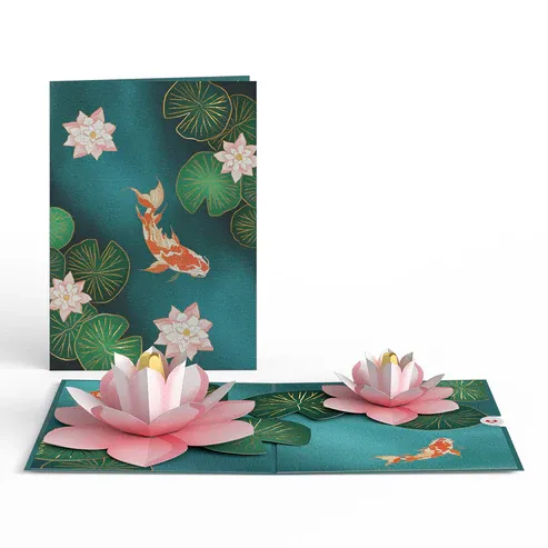 LovePop Koi Fish and Lotus