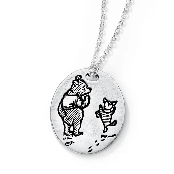 Pooh I Wonder What's Going To Happen Necklace
