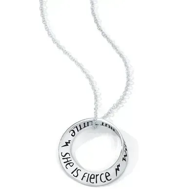 She is Fierce Mobius Necklace