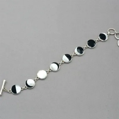 SS Phases of the Moon Bracelet