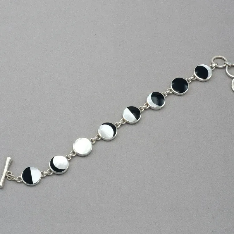 SS Phases of the Moon Bracelet