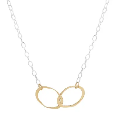 SS/GF Double Trouble Necklace