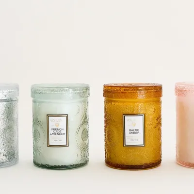 5.5oz Small Glass Jar Candle