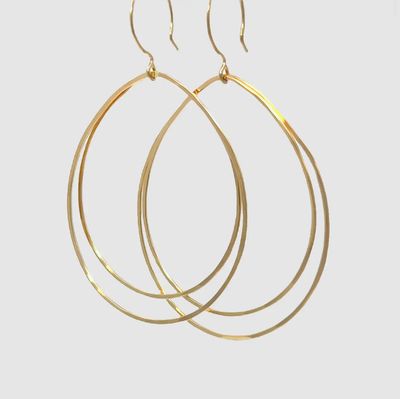 Kate Jack Double Lemon Drop Gold Fill Earrings