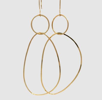 Kate Jack Eggdrop 1 Gold Fill Earrings