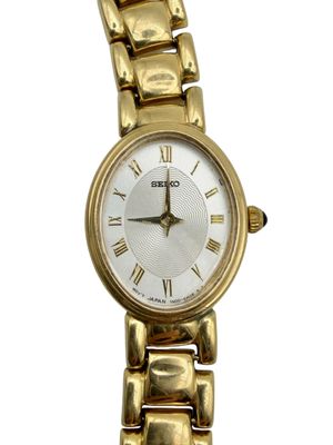 14k Seiko Oval Ladies Watch