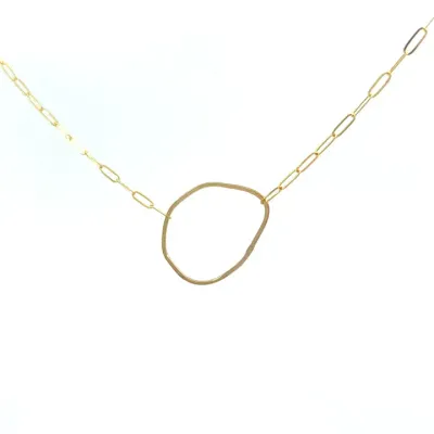 Kate Jack Organic Circle Necklace