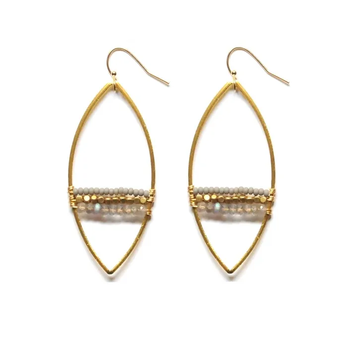 ​Didi Jewelry Project Fair Trade Earrings Goa Moonstone