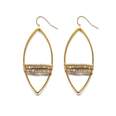 ​Didi Jewelry Project Fair Trade Earrings Goa Moonstone