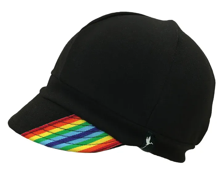 Hats For Healing Weekender Hat - 10+ Colors, Color: Black Rainbow