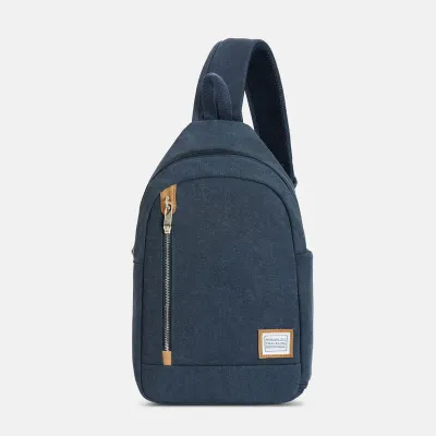 Travelon Heritage Sling Bag Anti-Theft Indigo