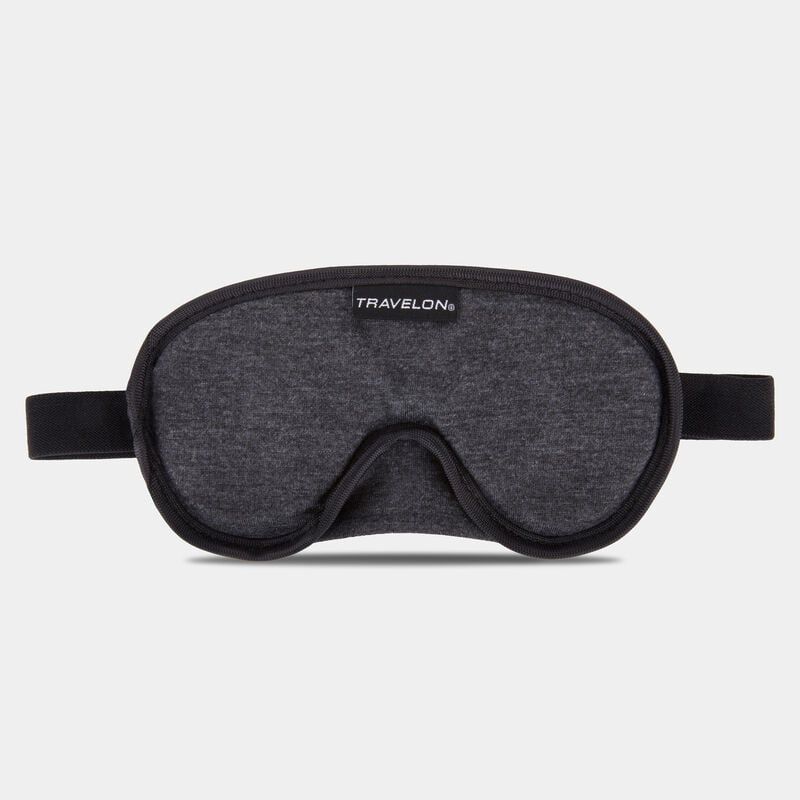 Travelon Cooling Gel Eye Mask Charcoal Gray