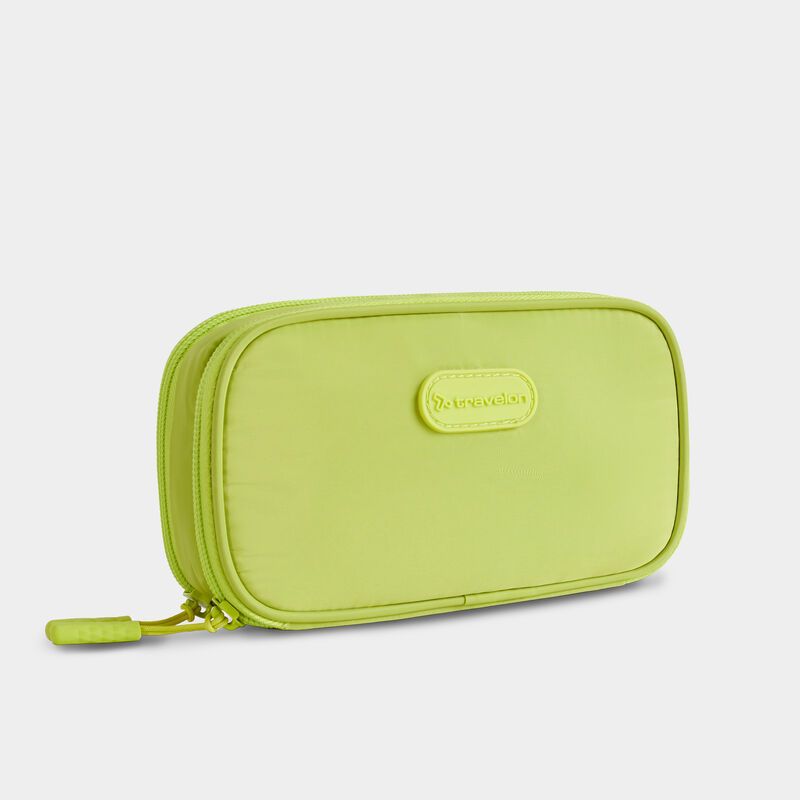 Travelon 2-in-1 Jewelry &amp; Tech Organizer Lime Green