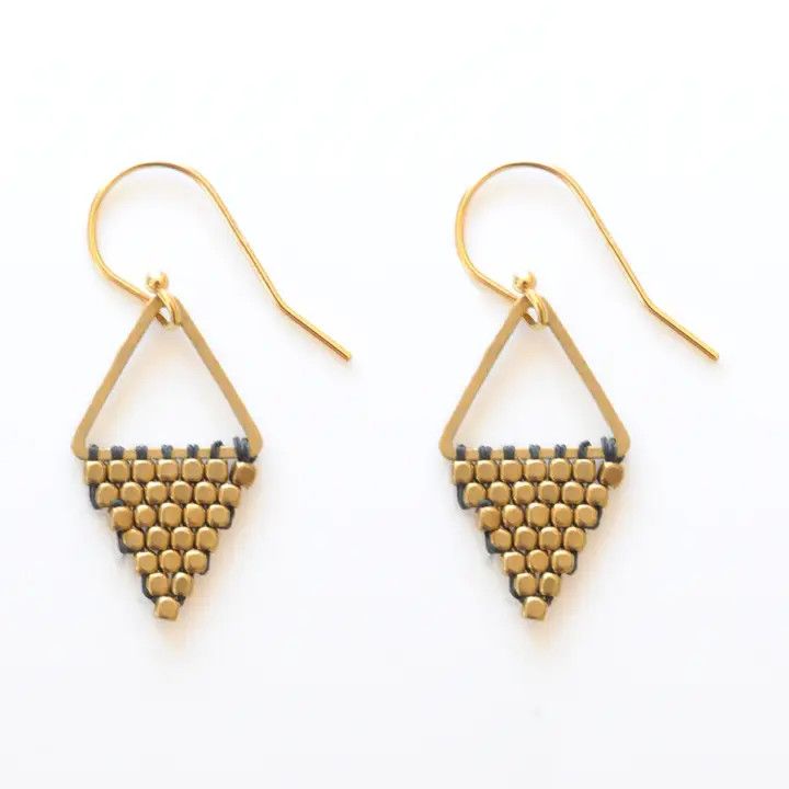 ​Didi Jewelry Project Fair Trade Earrings Small Everyday Triangle