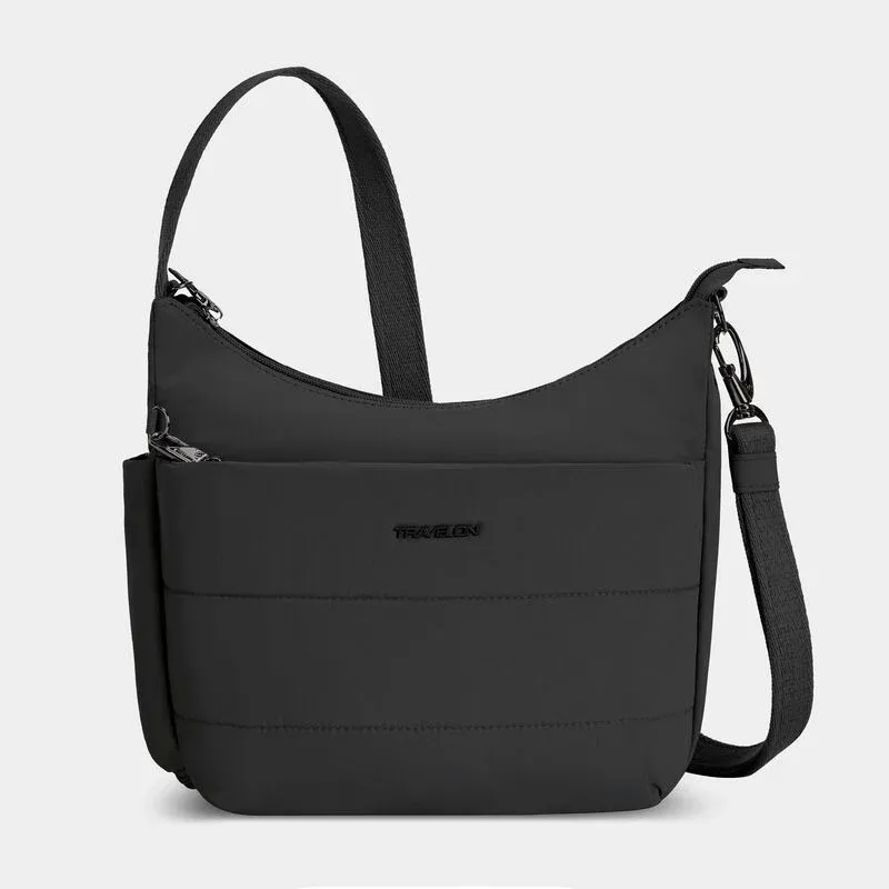Travelon Roam Medium Crossbody Anti-Theft Black