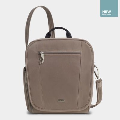Travelon Classic Medium Tour Bag Anti-Theft Hazelnut