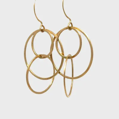 Kate Jack Mini Triple Hoop Earrings