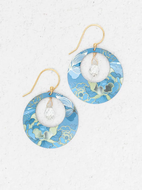 Holly Yashi Claire Earrings Sky Blue 